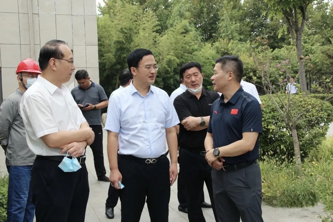 泰安市副市长唐传营一行莅临ghw旗下汉威集团调研